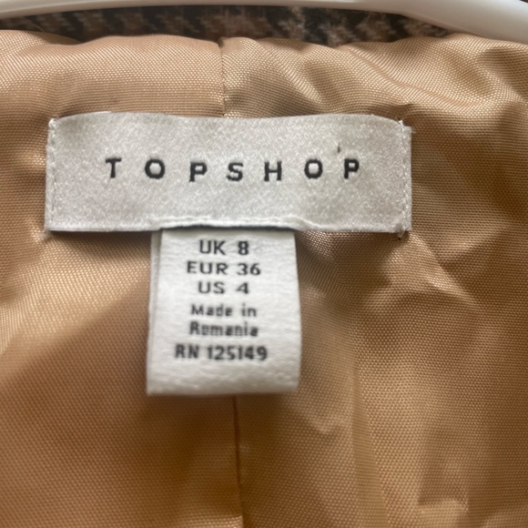 Top Shop Plaid Blazer - Picture 3 of 3